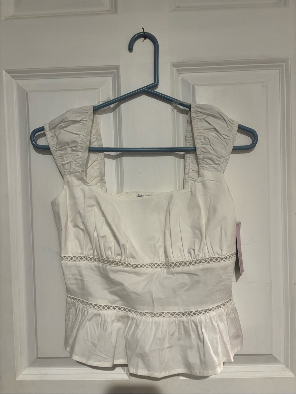 wild fable White Square-Neck Tank